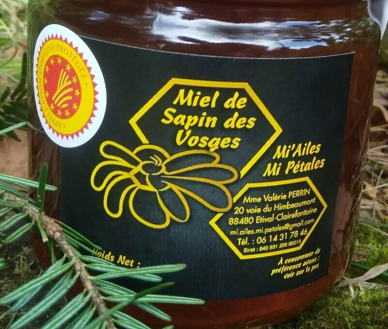 MIEL DE SAPIN DES VOSGES AOP 250 g