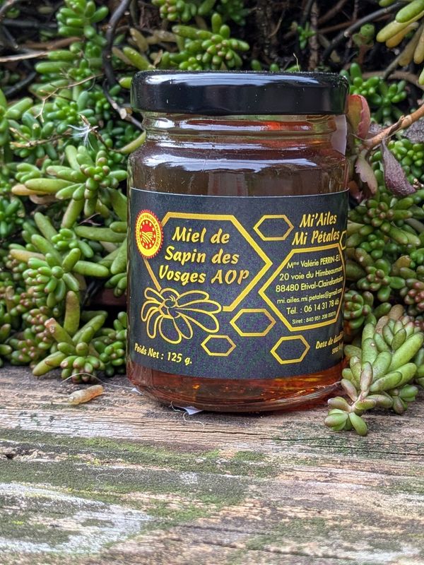 MIEL DE SAPIN DES VOSGES AOP 125g MIEL DE SAPIN DES VOSGES AOP 125g