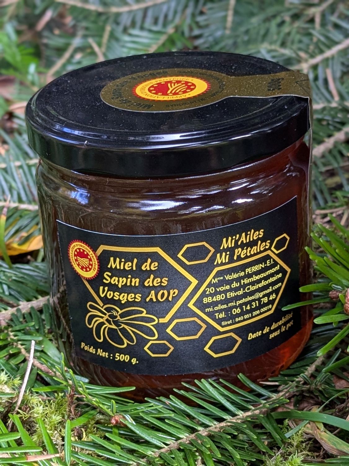 MIEL DE SAPIN DES VOSGES AOP 500 g