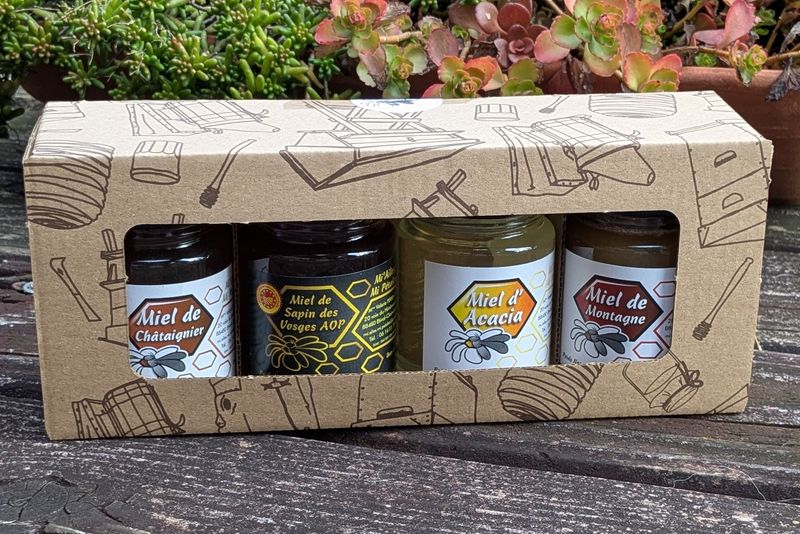 Coffret cadeau 4 x 125g
