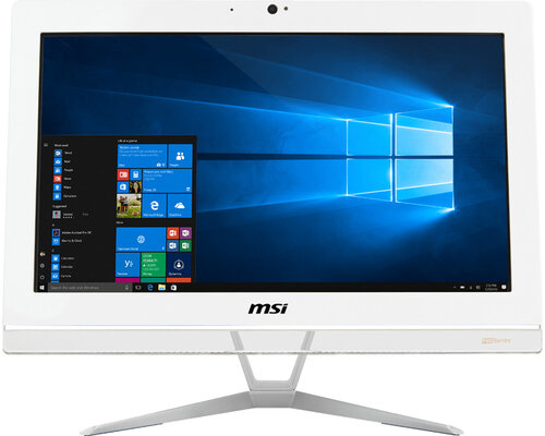 MSI PC AIO PRO 20EXTS 8GL-070EU N4000 8GB 64GB SSD 19,5 SINGLE TOUCH WIN 10 PRO WHITE