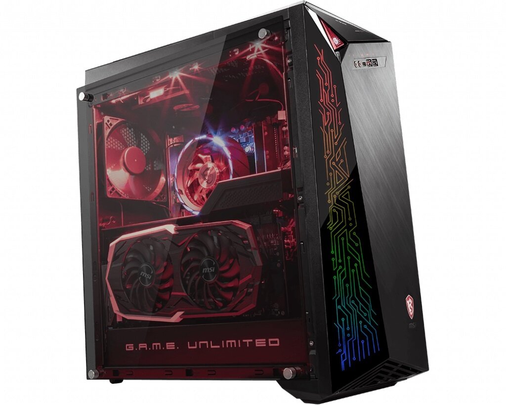 MSI PC GAMING INFINITE A 9SC-813 I7-9700 16GB 1TB + 256GB SSD RTX 2070 VENTUS 8GB DVD-RW WIN 10 HOME