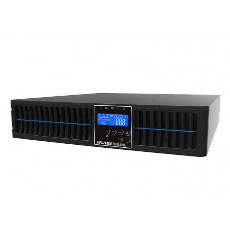 ADJ UPS RACK ONLINE 1000VA 3 PRESE IEC 320 C13 DISPLAY LCD