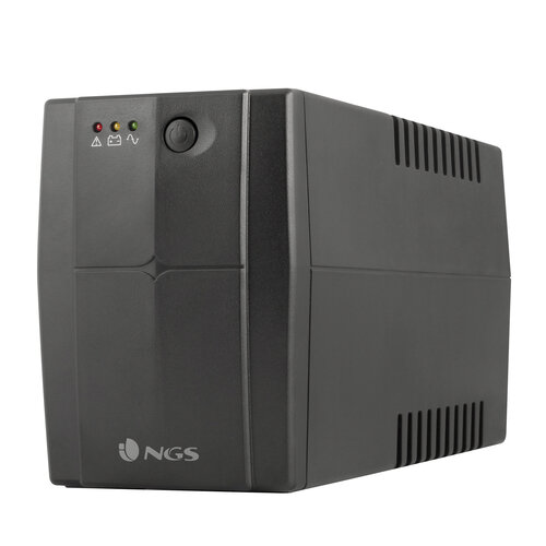 BUNDLE NGS UPS FORTRESS 600 V2 + MULTIPRESA 3 PRESE SCHUKO