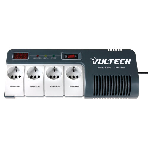 VULTECH STABILIZZATORE DI TENSIONE CON LCD 600W