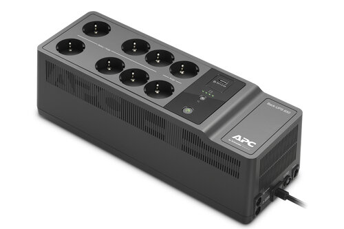APC BACK-UPS 650VA 400W, USCITA 8xSCHUKO