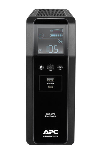 APC BACK-UPS 1.2KVA 720W, USCITA 8xIEC