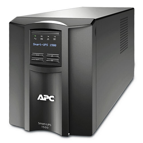 APC SMT1500I SMART-UPS 1500VA LCD 230V CON SMARTCONNECT. APC SMART-UPS , 980WATTS/1500VA, INGRESSO 230V/USCITA 230V, INTERFACE PORT DB-9 RS-232, SMARTSLOT, USB