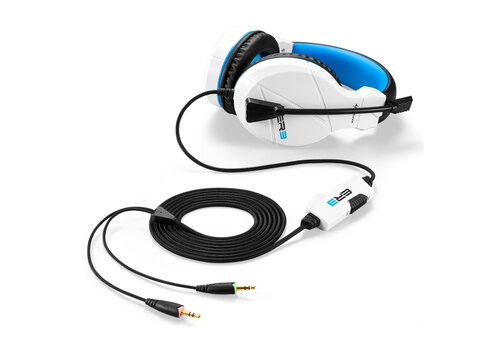 SHARKOON CUFFIE GAMING CON MICROFONO RUSH ER3, WHITE