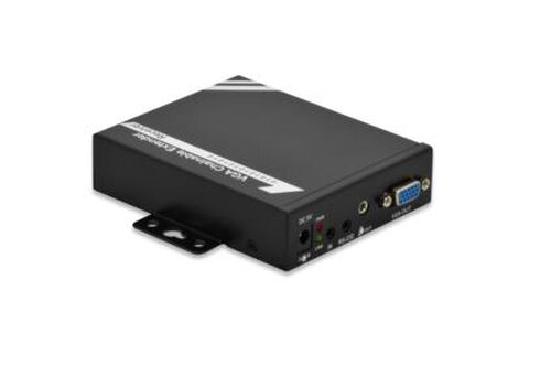 DIGITUS RICEVITORE PER ESTENSORE DI LINEA VGA SU IP CON CAVO DI RETE