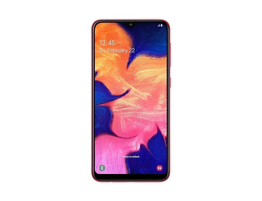 SAMSUNG GALAXY A10 6.2 DUAL SIM 32GB RED