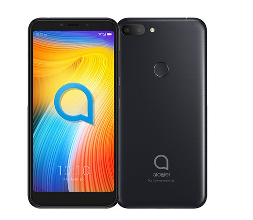 ALCATEL SMARTPHONE 1S 5,5 DUAL SIM ANDROID 9 PIE 32G  MICROSD 128GB GSM QUADBAND METALLIC BLACK