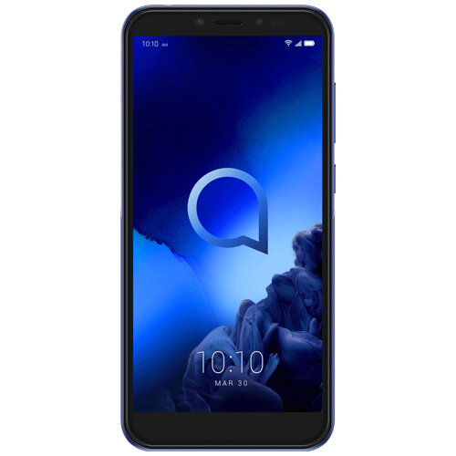 ALCATEL SMARTPHONE 1S 5,5 DUAL SIM ANDROID 9 PIE 32G  MICROSD 128GB GSM QUADBAND METALLIC BLUE