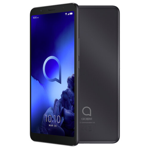 ALCATEL SMARTPHONE 3C 2019 6,7 DUAL SIM ANDROID 9 PIE QUAD CORE 16GB MICROSD 32GB GSM QUADBAND BLACK