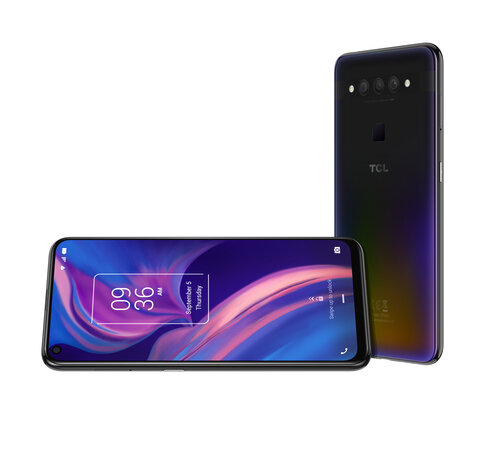 TCL SMARTPHONE DUAL SIM 6.53 ANDROID 9 PIE (AGGIORNABILR AD ANDROID 10) 6GB+256GB OBSIDIAN BLACK
