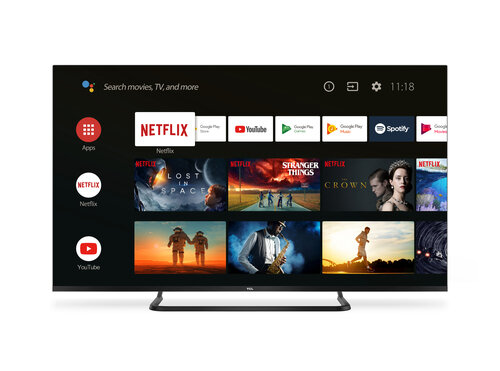 TCL TV 55 4K UHD ULTRA SOTTILE CON HDR PRO E ANDROID TV DVB-T2/C/S2