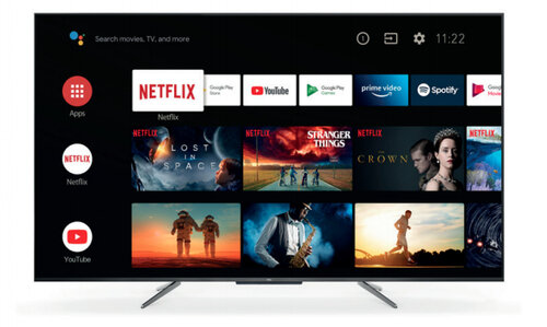 TCL TV 65 4K QLED ULTRA SOTTILE CON HDR PREMIUM NERO