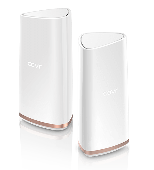 D-LINK AC2200 TRI-BAND WHOLE HOME MESH WI-FI SYSTEM (2 PACK) 2XGIGABIT, MU-MIMO, WPS