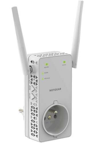 NETGEAR RANGE EXTENDER / ACCESS POINT AC1200 DUALBAND 2 ANTENNE ESTERNE PASSTHROUGH