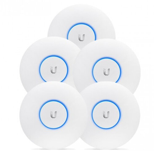 UBIQUITI ACCESS POINT AC1300 DUAL BAND LONG RANGE POE INDOOR 5-PACK