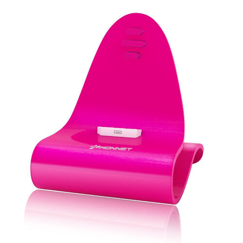 KONNET ICRADO STAND IPHONE/IPOD USB MAGENTA KN-8238