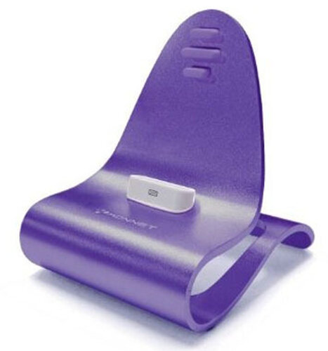 KONNET ICRADO STAND IPHONE/IPOD USB VIOLET KN-8239