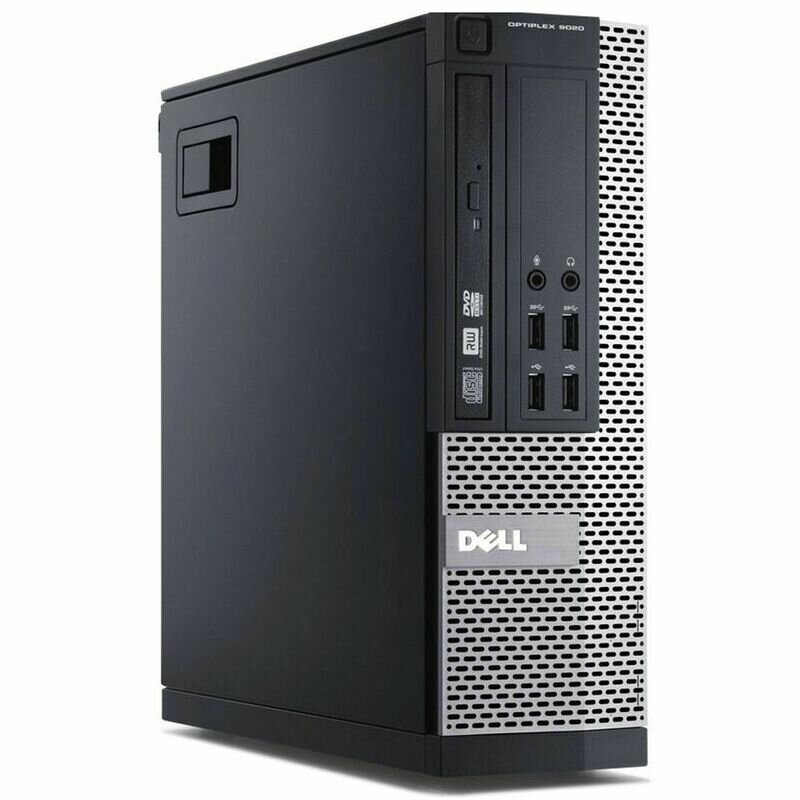 REFURBISHED DELL PC 7010 SFF I7-3770 4GB 128GB SSD DVD WIN 10 HOME