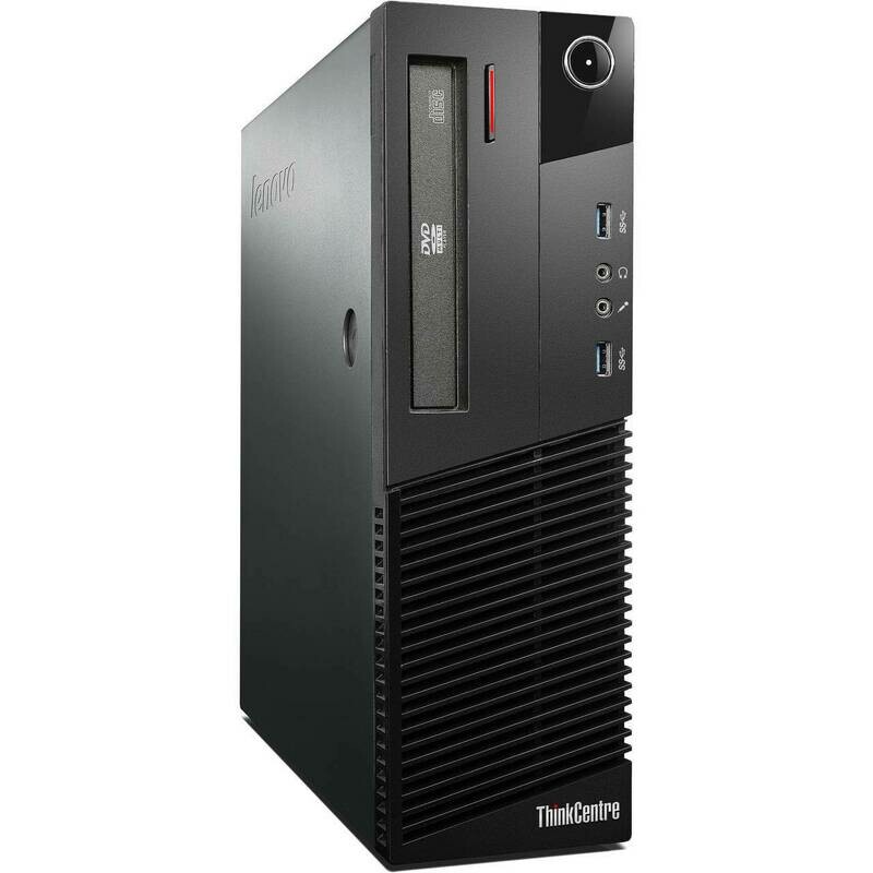 REFURBISHED LENOVO PC M83 SFF I3-4130 4GB 500GB DVDRW LINUX