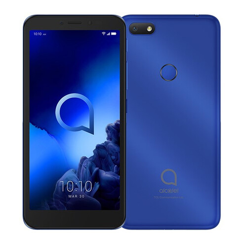 ALCATEL SMARTPHONE DUAL SIM 1V 5,5 4G 16GB MICROSD 128GB ANDROID PIE GO EDITION METALLIC BLUE