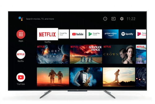 TCL TV 50 4K QLED ULTRA SOTTILE CON HDR PREMIUM NERO