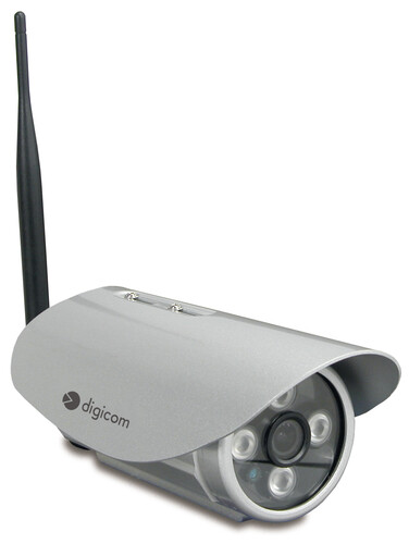 DIGICOM IP CAMERA OUTDOOR WIFI 1280X720P 30FPS VISIONE NOTTURNA MOTION DETECTOR