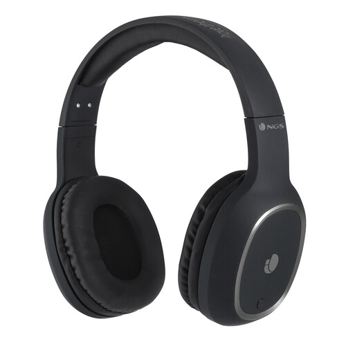 NGS CUFFIA BLUETOOTH CON MICROFONO 200MAH 10MW LINE IN NERO