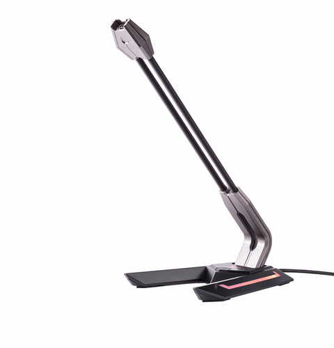 ITEK MICROFONO GAMING TAURUS MIC01 - INCLINAZIONE REGOLABILE,  RETROILLUMINATO, TAST ON/OFF, USB