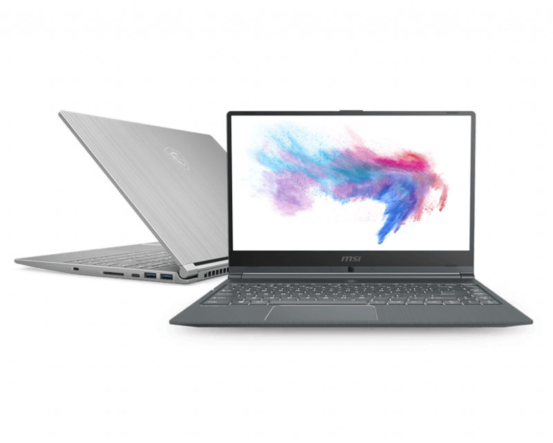 MSI NB MODERN 14 A10M-893XIT I5-10210 8GB 512GB SSD 14 FREEDOS