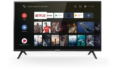 TCL TV 32 DIRECT LED HD ANDROID TV 8.0 BLACK