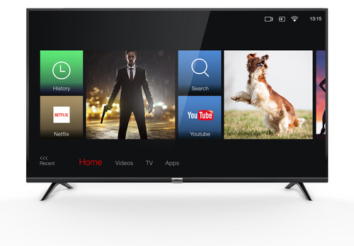 TCL TV 43 DIRECT LED UHD SMART TV3 HDMI 2.0 LINUX BLACK