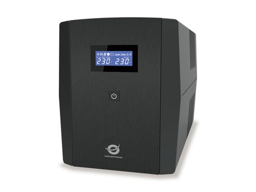 CONCEPTRONIC UPS BACKUP SYSTEM 1200VA 720W, BUILT-IN AVR, AC AUTO RESTART, DC START, PROTEZIONE MODEM/LAN, 1xUSB, CAPACITA BATTERIA 24V/2xMS7-12B, 3xIEC EU SOCKET + 2xSCHUKO SOCKET CONCEPTRONIC UPS BACKUP SYSTEM 1200VA 720W, BUILT-IN AVR, AC AUTO RESTART, DC START, PROTEZIONE MODEM/LAN, 1xUSB, CAPACITA BATTERIA 24V/2xMS7-12B, 3xIEC EU SOCKET + 2xSCHUKO SOCKET