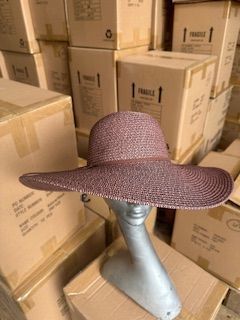 Failsworth CAPRI large Down Brim Hat ROSE