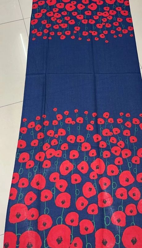 New Design Poppy Scarf