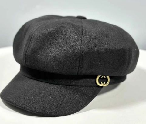 Plain Melton Bakerboy Cap