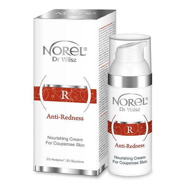 Norel Dr. Wilsz Anti Redness nährstoffreiche Creme für Couperose 50ml Norel Dr. Wilsz Anti Redness nährstoffreiche Creme für Couperose 50ml