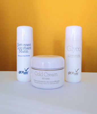 GERNETIC COLD CREME SET# Cold Creme 50 ml+GYyco 50ml+Marin Reinigung 50ml