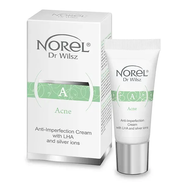Norel Dr. Wilsz Acne Creme mit LHA und SIlberionen MINI 15ml (1.066,67€/l)