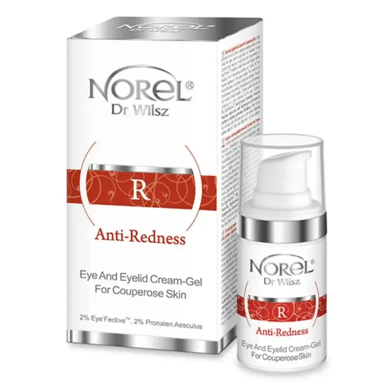 Norel Dr Wilsz Anti Redness Augencreme-Gel – 15ml (2.600,00€l)