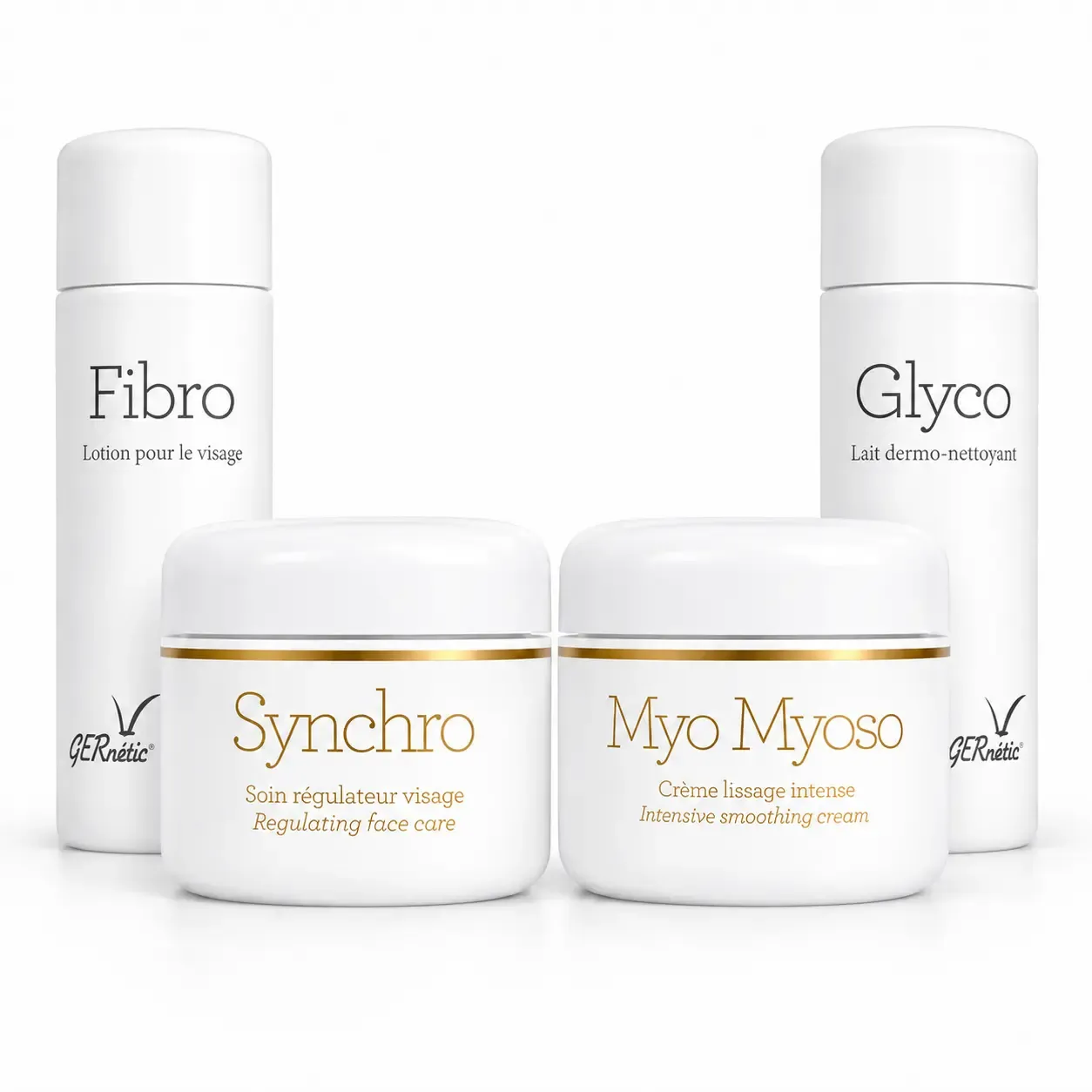 GERNETIC Set #2 | Synchro 30ml + Glyco 50ml + Fibro 50ml + Myo Myoso 30ml