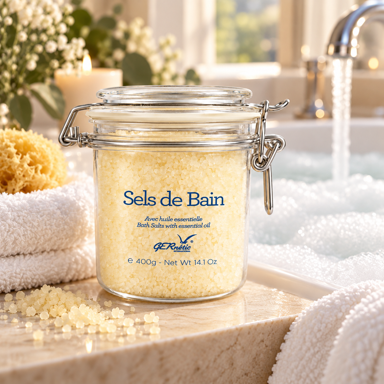 GERNETIC Sels de Bain Badesalz 400gr.