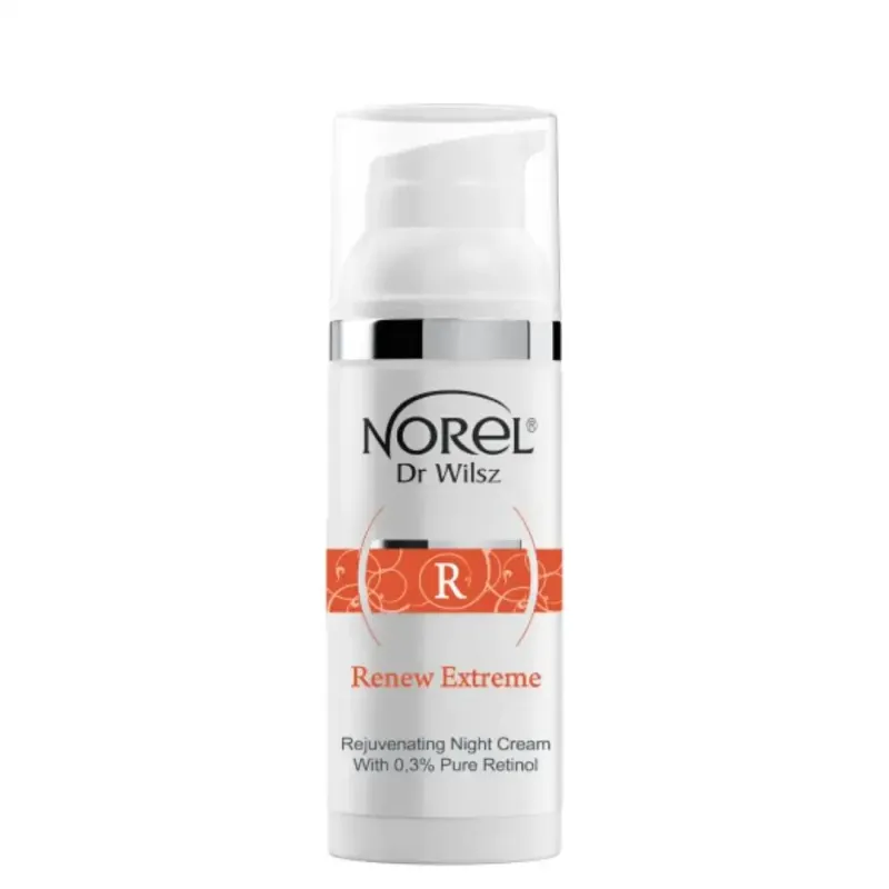 Norel Dr Wilsz Renew Nachtcreme mit 0,3 % reinem Retinol – 50ml (1.520,00€/l) Norel Dr Wilsz Renew Nachtcreme mit 0,3 % reinem Retinol – 50ml (1.520,00€/l)