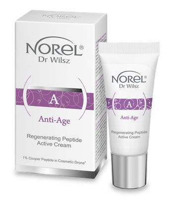 Norel Dr. Wilsz Anti Age Regenerierende Peptide Active Creme MINI 15 ml (1.666,67€/l)
