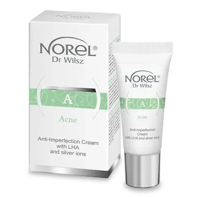 Norel Dr. Wilsz Acne Creme mit LHA und SIlberionen MINI 15ml (1.066,67€/l)