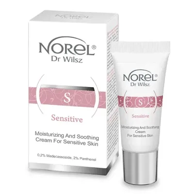 Norel Dr. Wilsz Sensitive Moisturizing & Soothing Creme für empfindliche Haut Mini 15ml (1.066,67€/l)